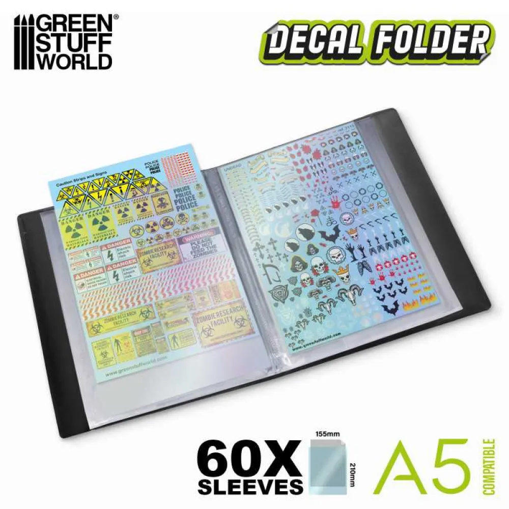 Green Stuff World Water Decal Album A5