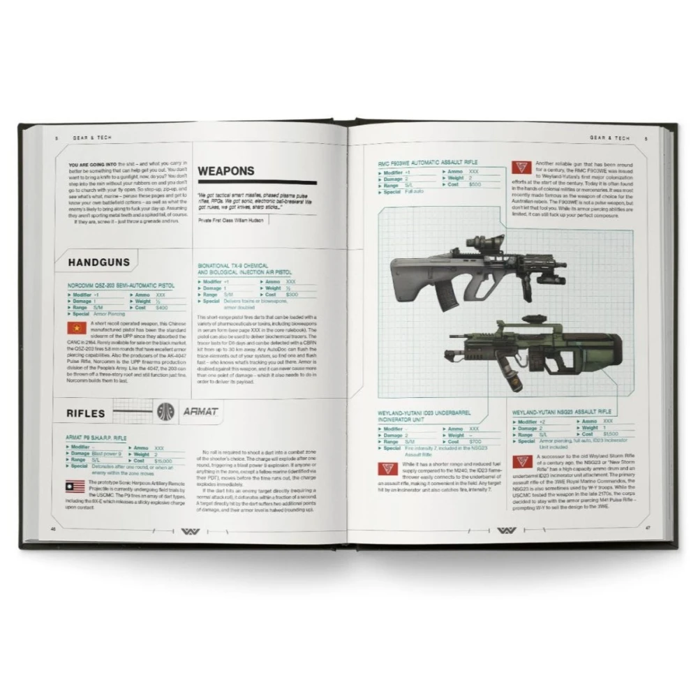 Alien RPG - Colonial Marines Operations Manual Evolved