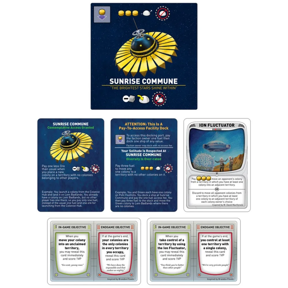 Alien Frontiers: Faction Pack #2