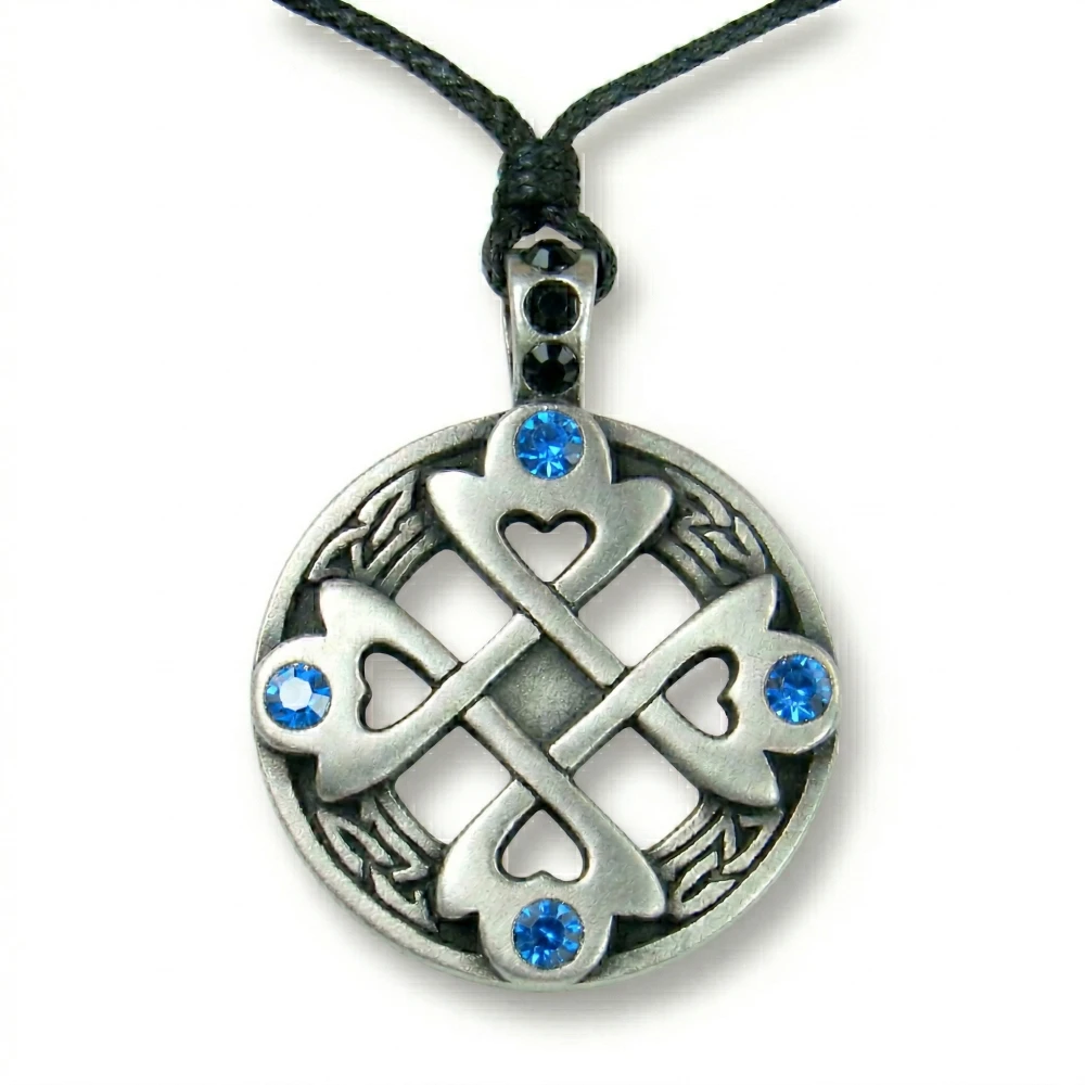 Celtic Heart Cross Amulet