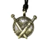 Amulet štít s meči