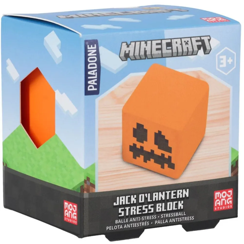 Minecraft Stress Toy - Pumpkin