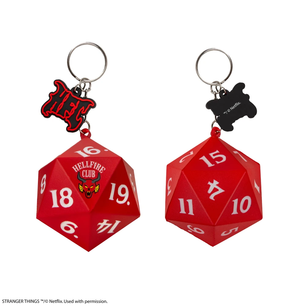 Stranger Things - Hellfire Club Stress Keychain