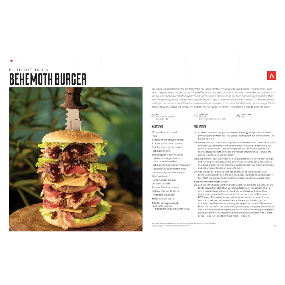 Apex Legends: The Official Cookbook