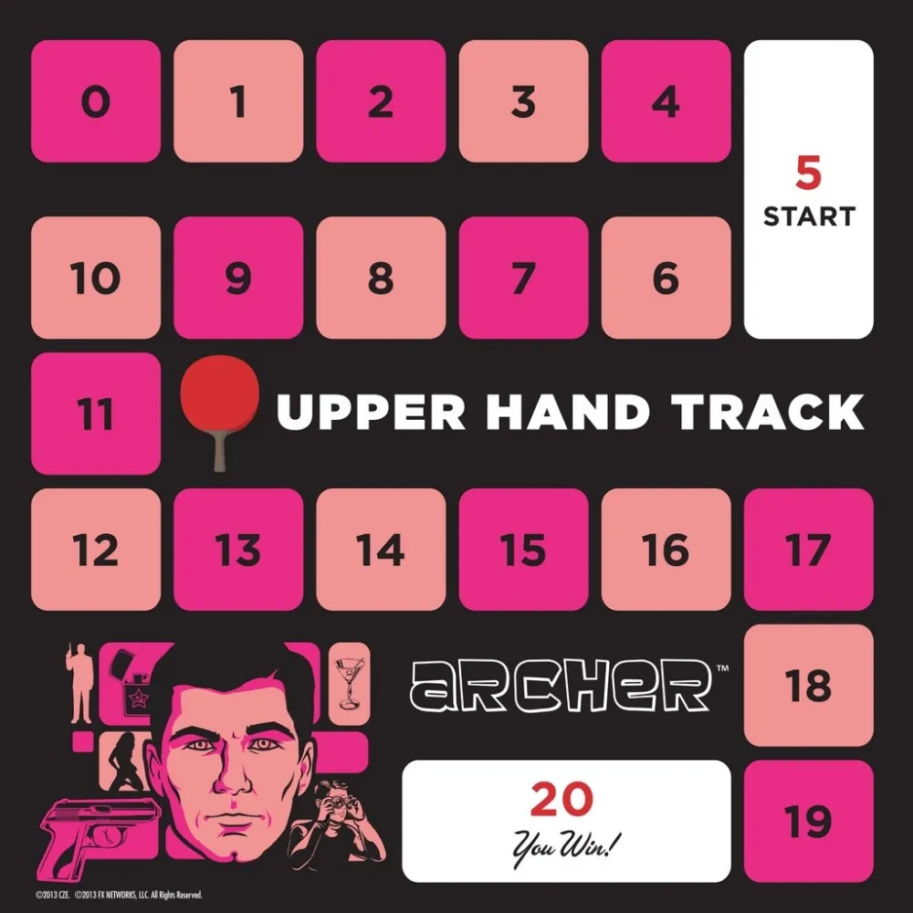 Archer: The Danger Zone! Board Game
