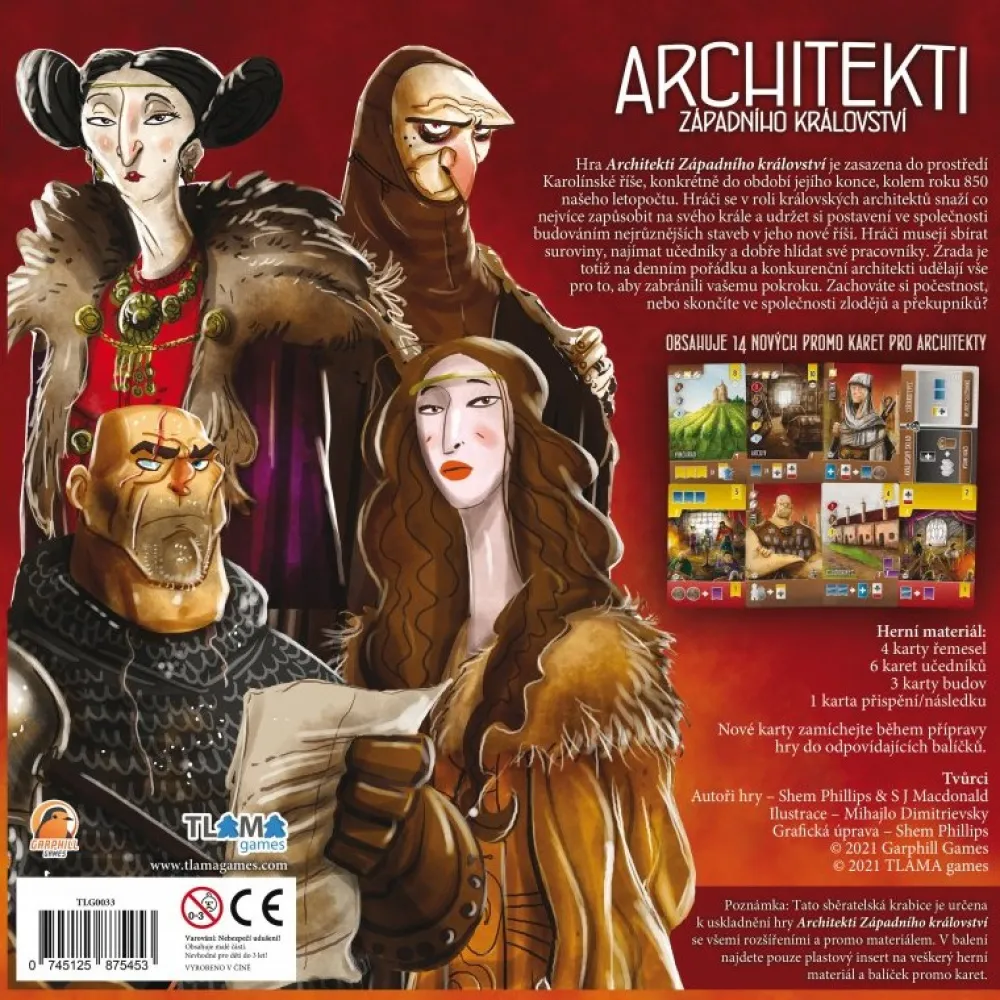 Architekti Západního království: Sběratelská krabice