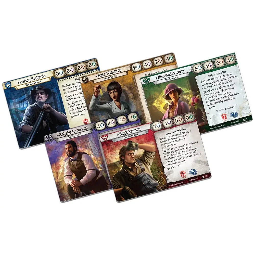 Arkham Horror LCG: Feast of Hemlock Vale Investigator Expansion