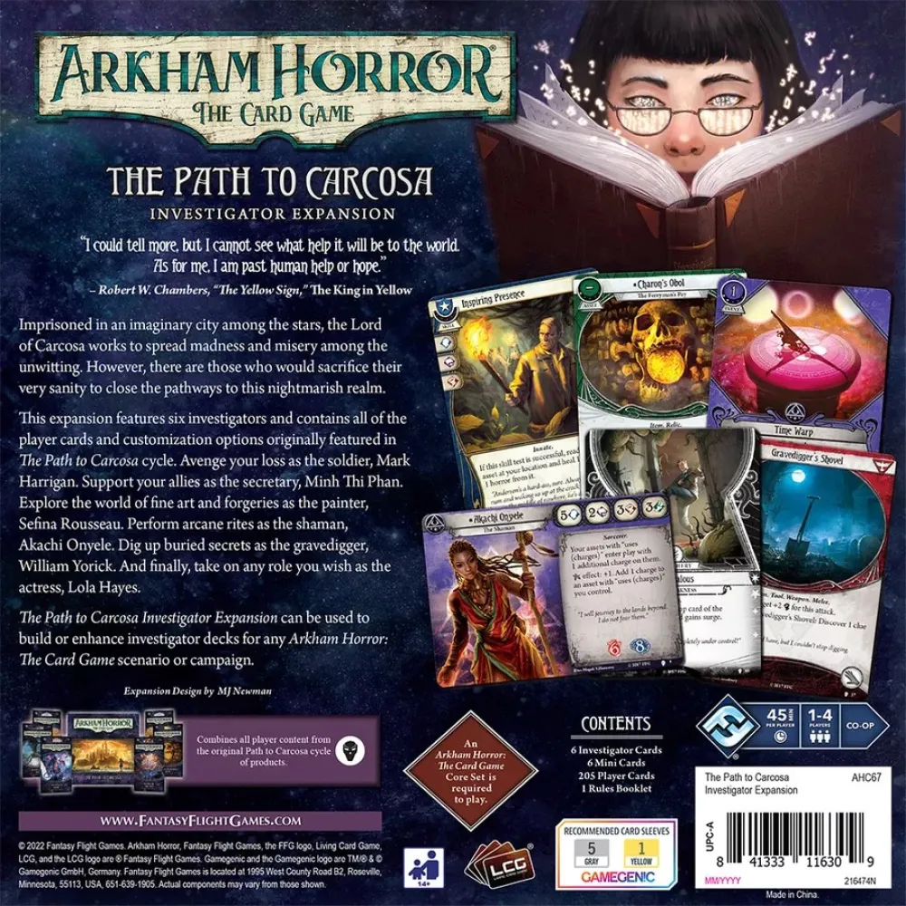 Arkham Horror LCG: Path to Carcosa: Investigator Expansion