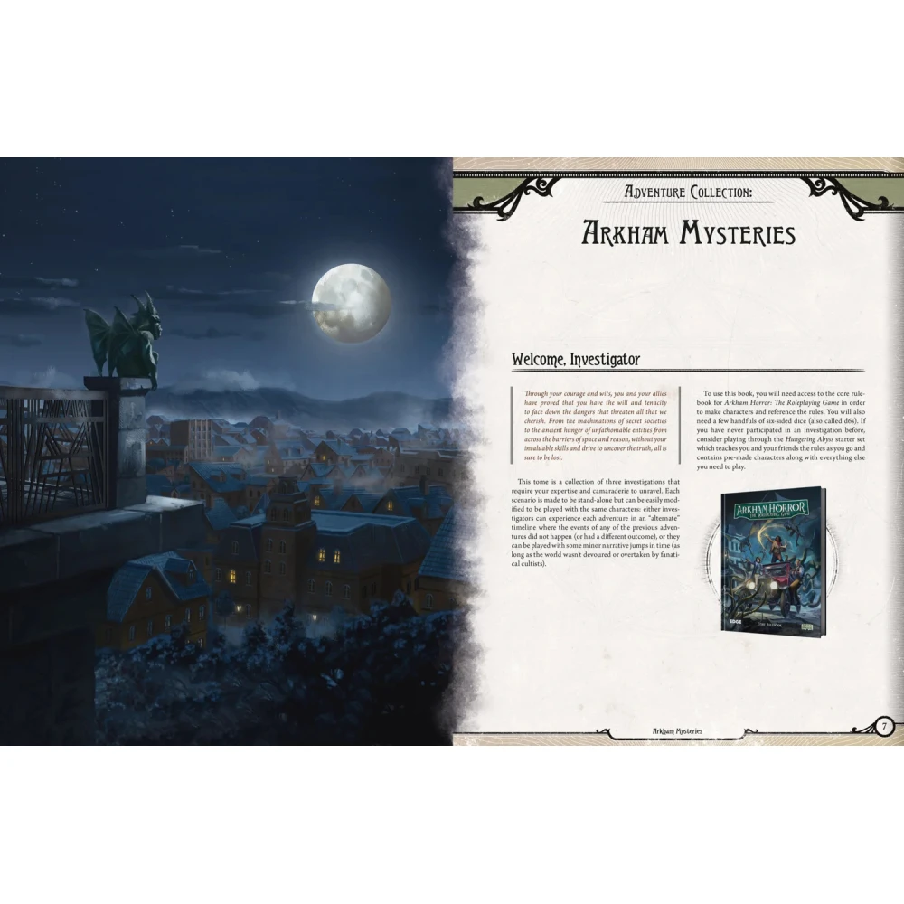 Arkham Horror RPG: Adventures - Arkham Mysteries