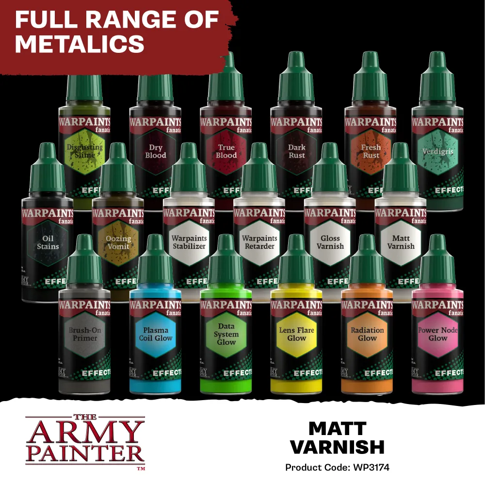 Army Painter: Fanatic Effects - Matt Varnish