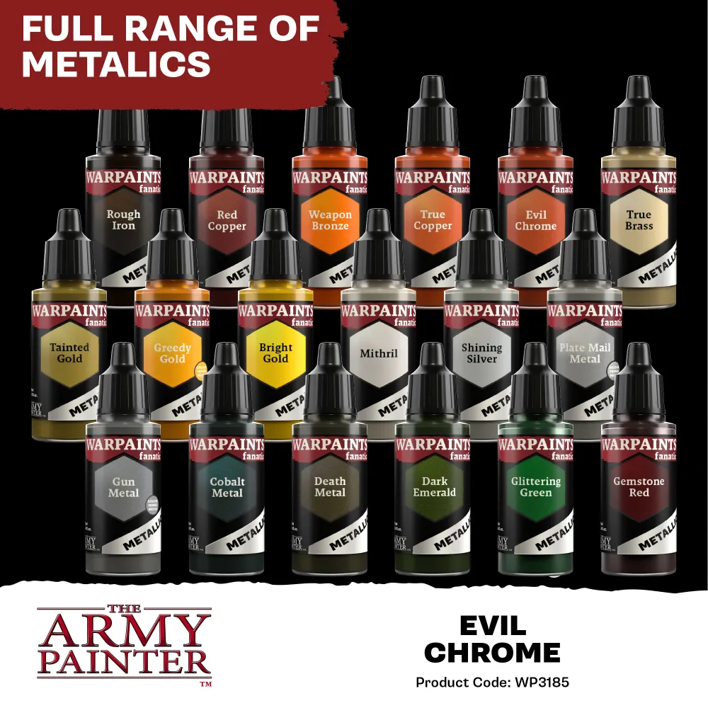 Army Painter: Fanatic Metallic - Evil Chrome