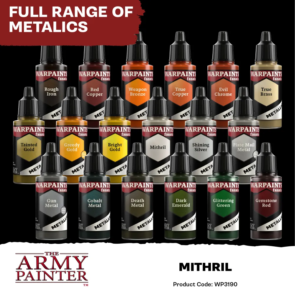 Army Painter: Fanatic Metallic - Mithril