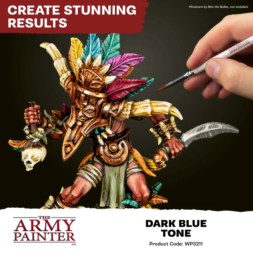 Army Painter: Fanatic Wash - Dark Blue Tone