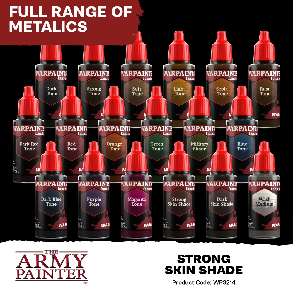 Army Painter: Fanatic Wash - Strong Skin Shade