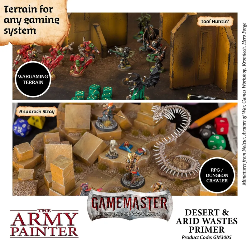 Army Painter: GameMaster Terrain Primer - Desert & Arid Wastes