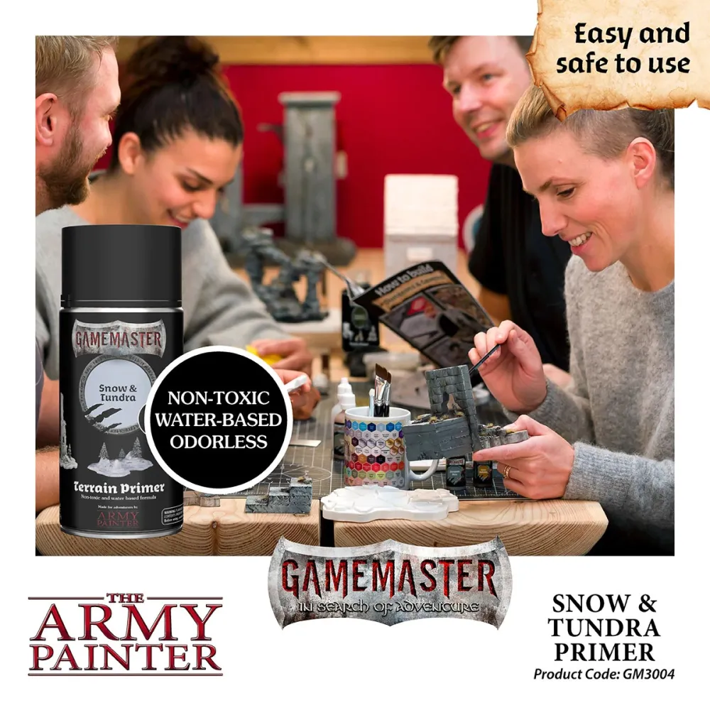 Army Painter: GameMaster Terrain Primer - Snow & Thundra