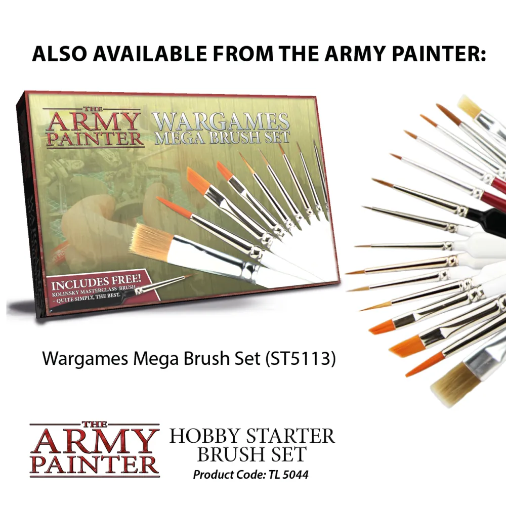Army Painter Hobby Starter Brush Set – Pinselset