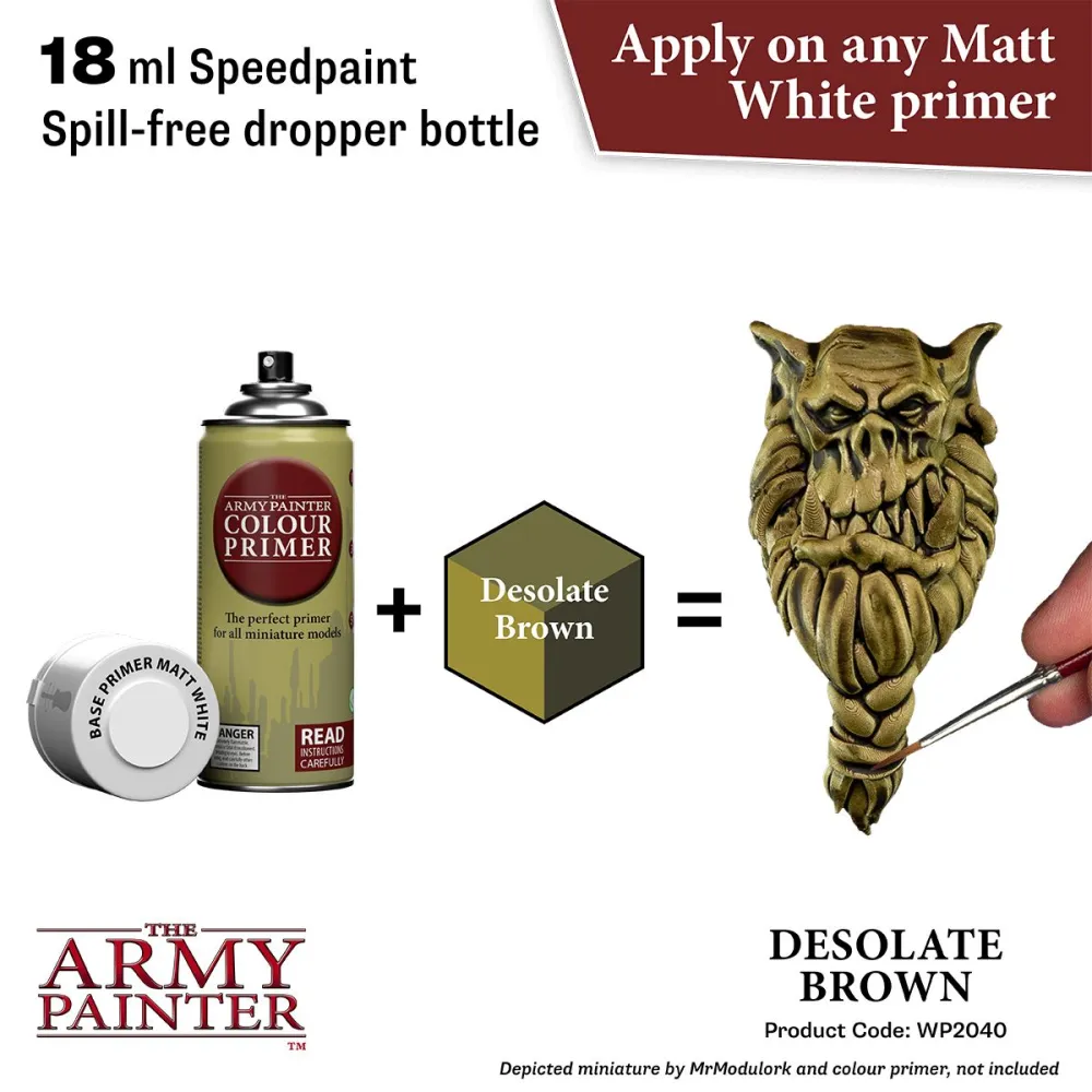 Army Painter: Speedpaint Desolate Brown 2.0