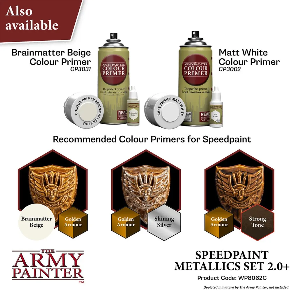 Army Painter: Speedpaint Metallics Set 2.0