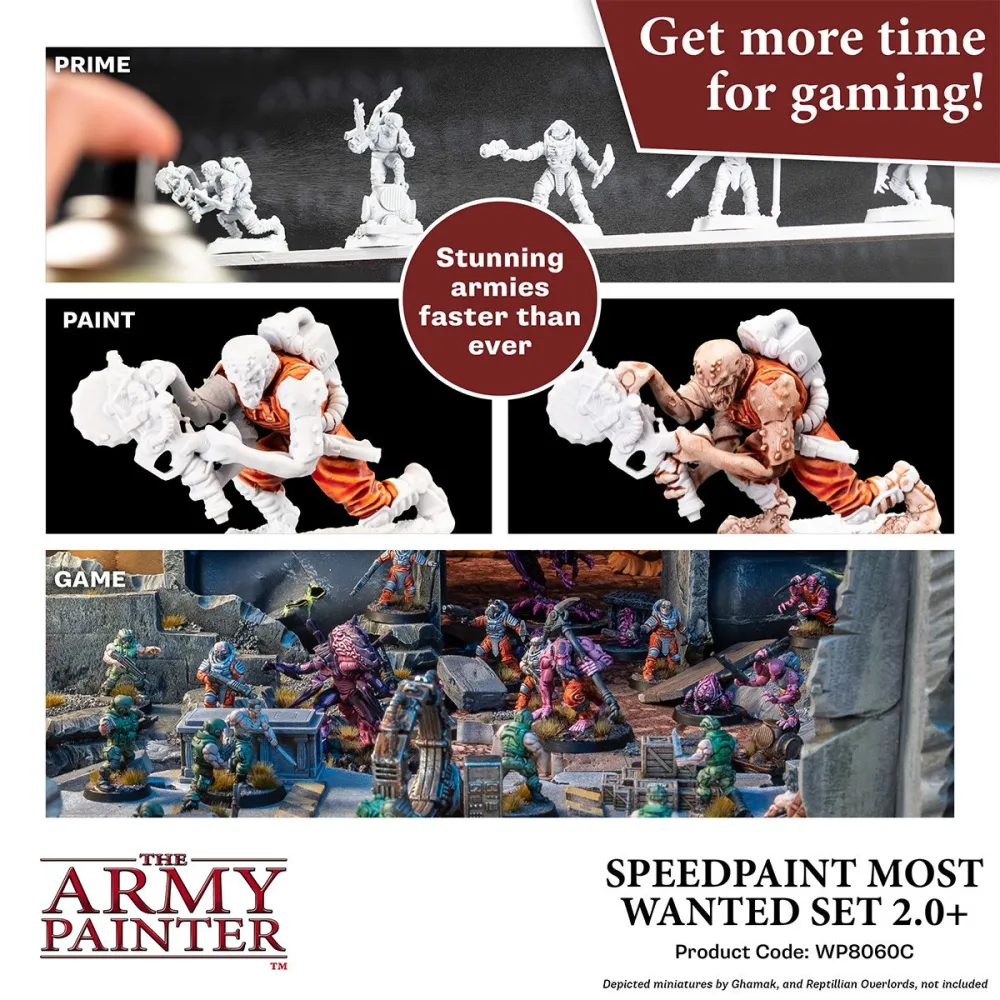 Army Painter: Speedpaint Most Wanted Set 2.0
