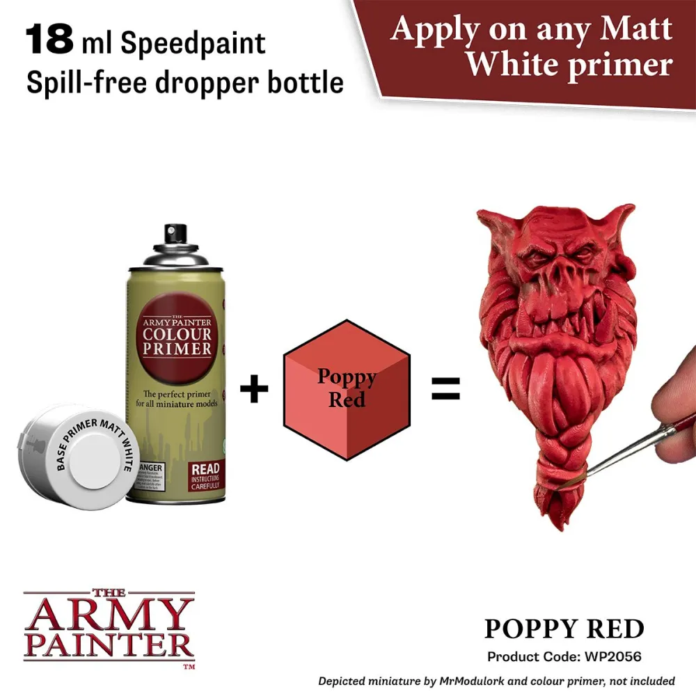 Army Painter: Speedpaint Poppy Red 2.0