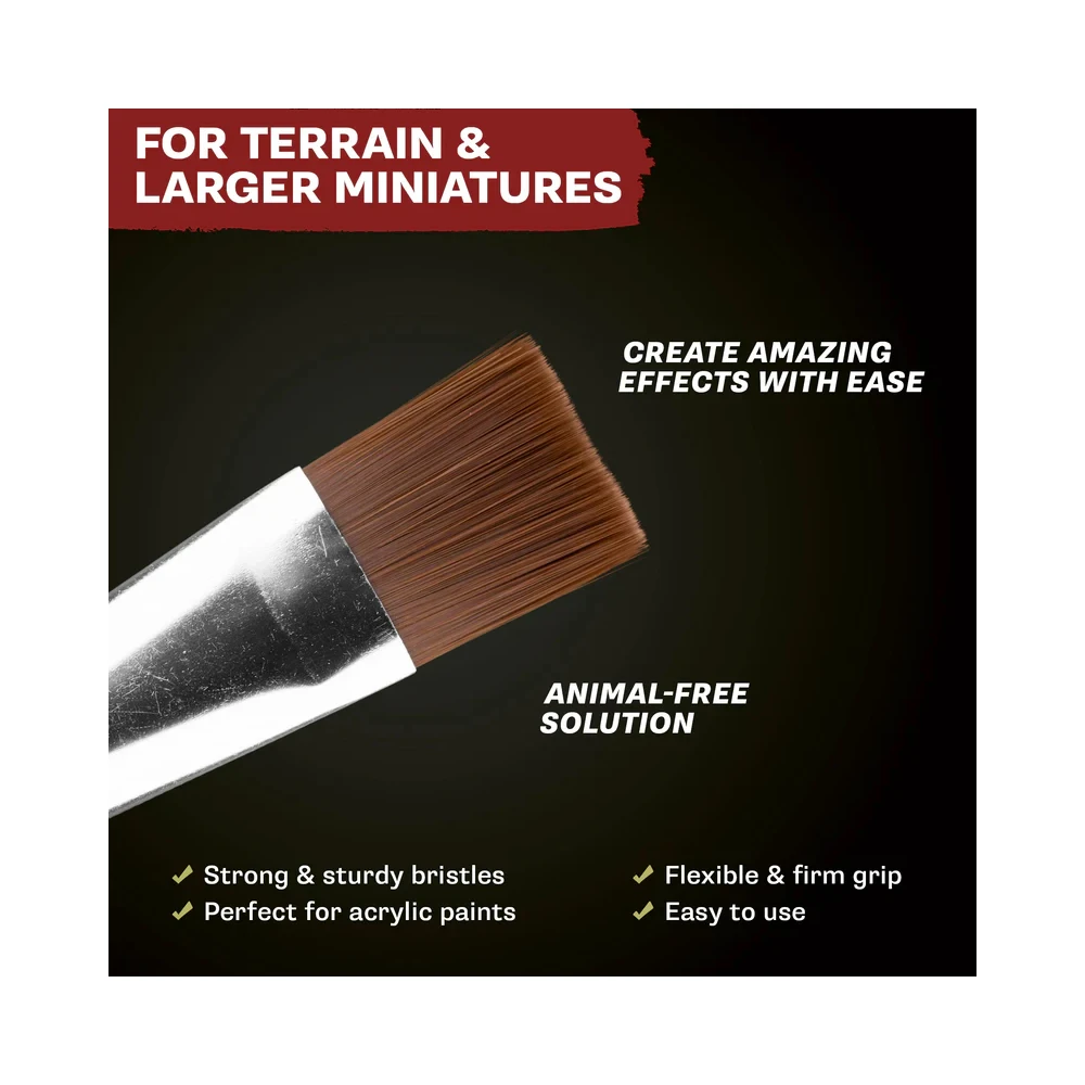 Army Painter Brush - Wargamer Large Vehicle & Scenery