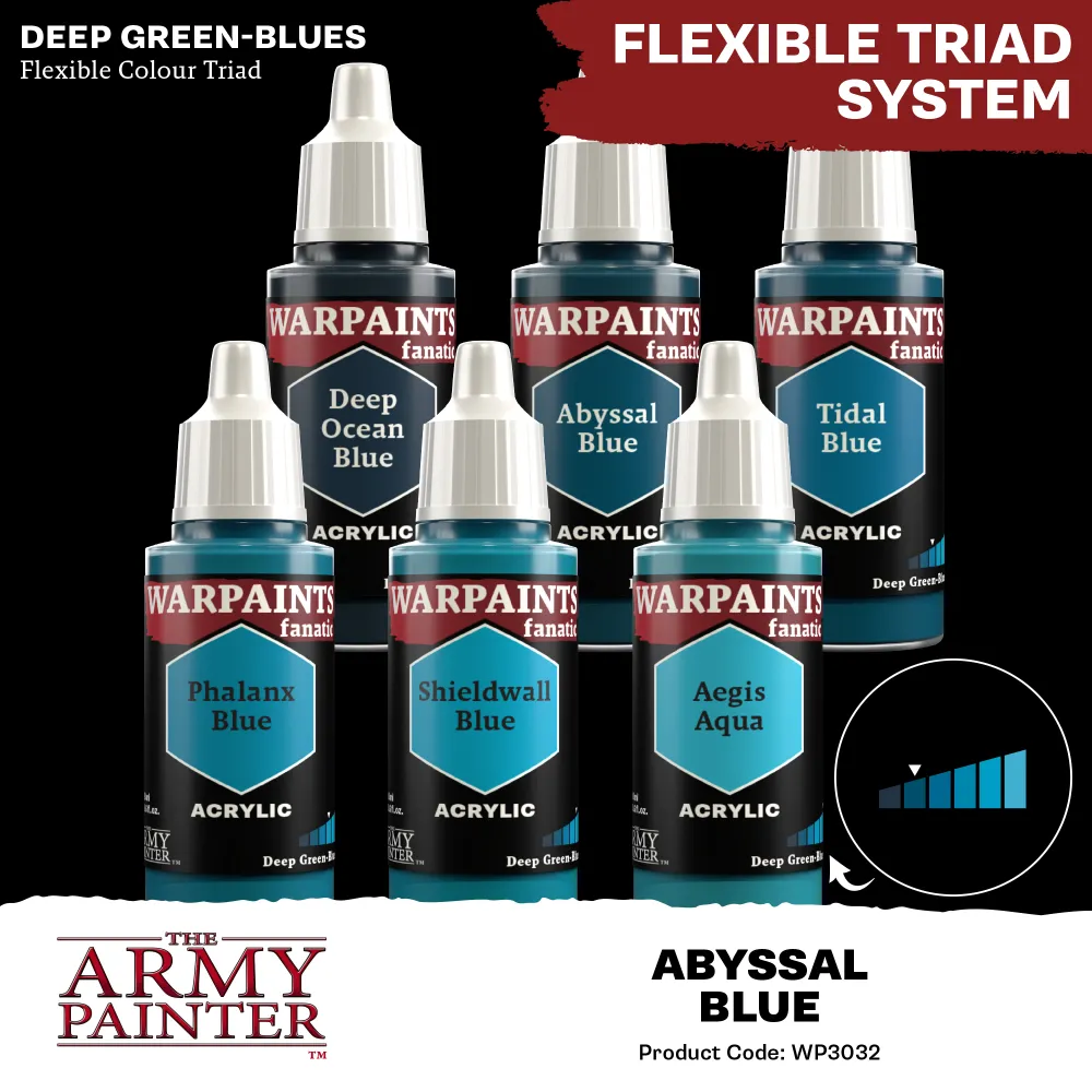 Army Painter: Warpaints Fanatic - Abyssal Blue