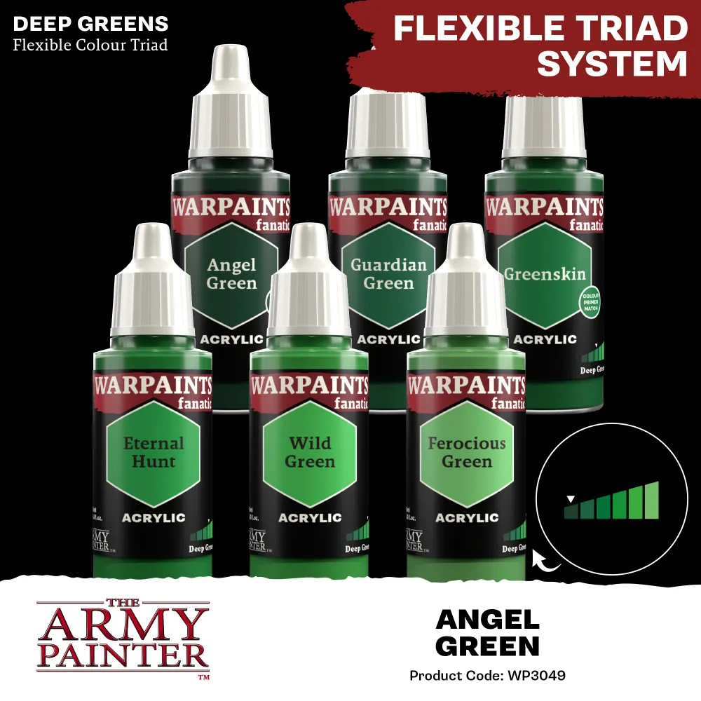 Army Painter: Warpaints Fanatic - Angel Green
