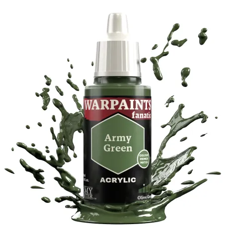 Army Painter: Warpaints Fanatic - Army Green