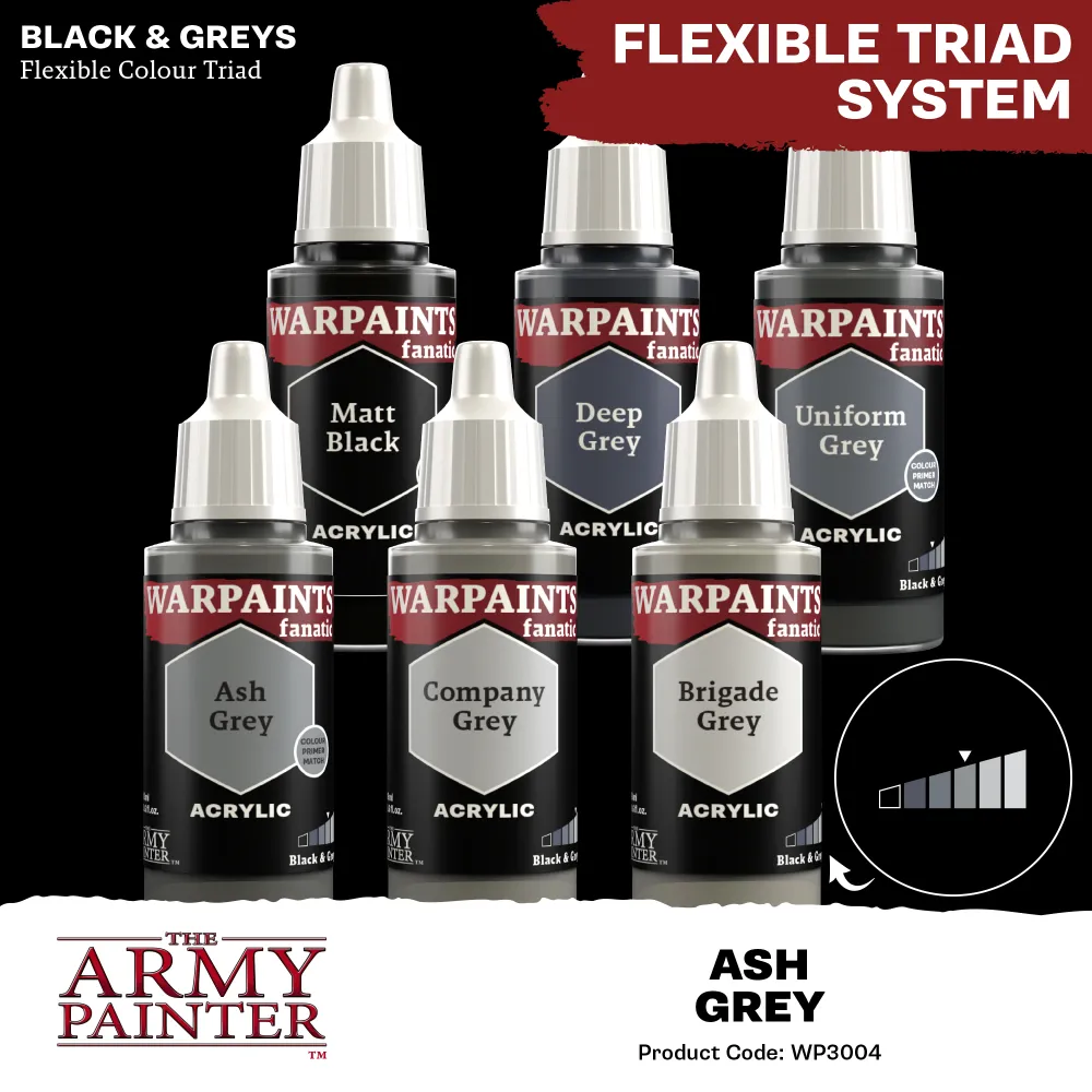 Army Painter: Warpaints Fanatic - Ash Grey