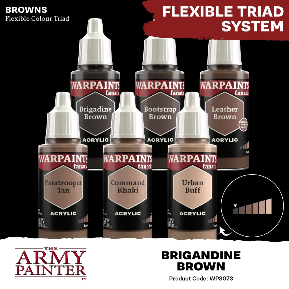 Army Painter: Warpaints Fanatic - Brigandine Brown