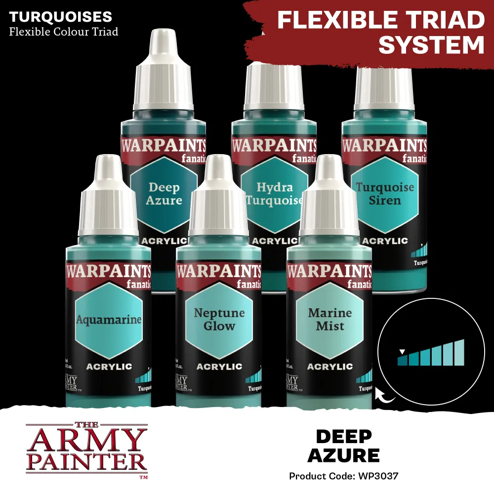 Army Painter: Warpaints Fanatic - Deep Azure