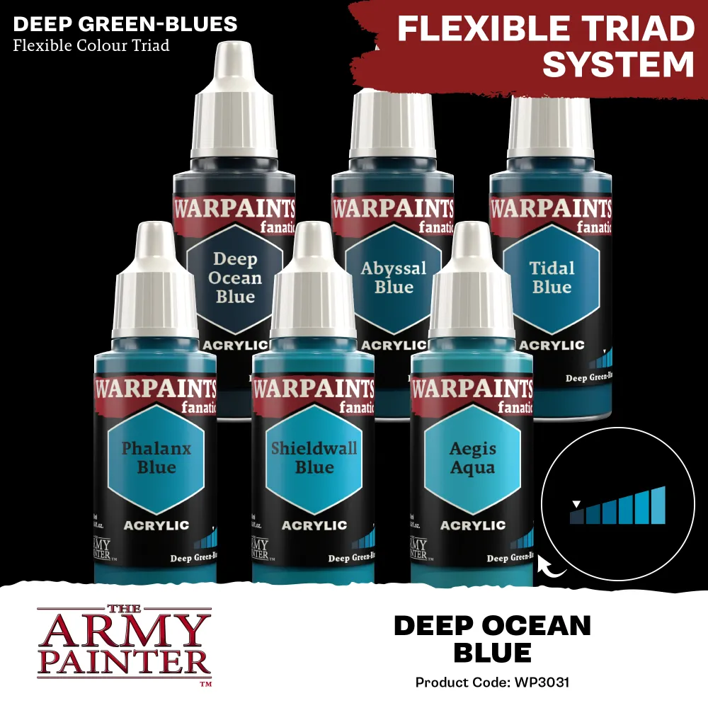 Army Painter: Warpaints Fanatic - Deep Ocean Blue