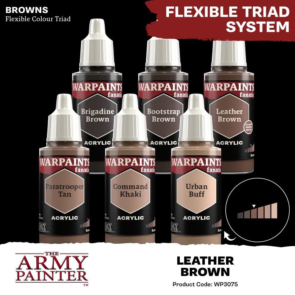 Army Painter: Warpaints Fanatic - Leather Brown