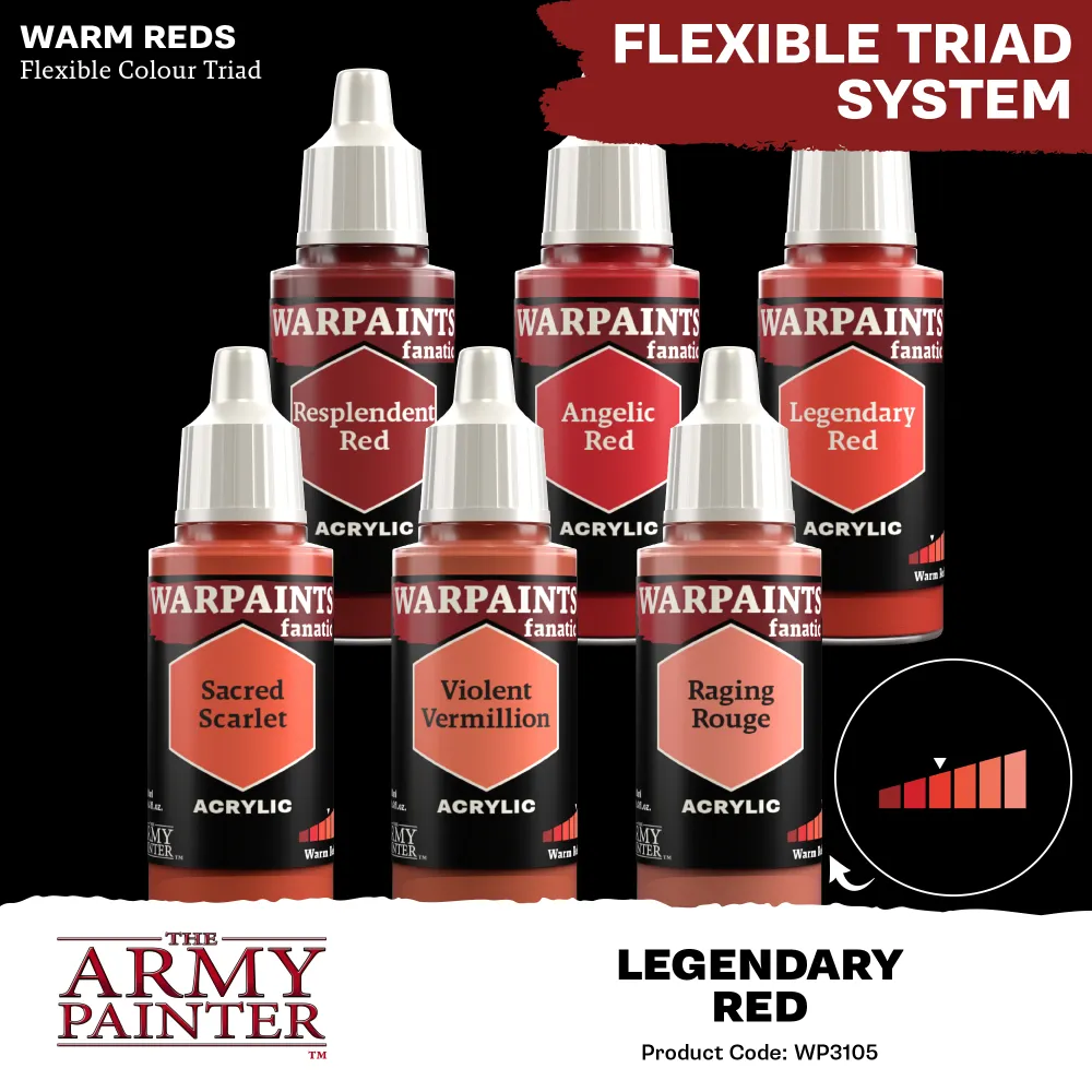 Army Painter: Warpaints Fanatic - Legendary Red