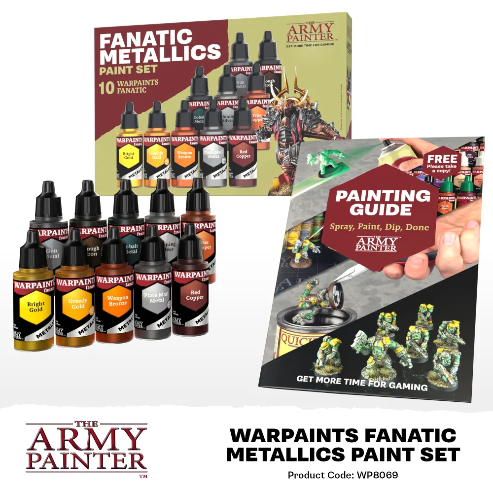 Army Painter: Warpaints Fanatic - Metallics Set