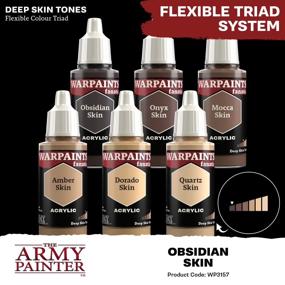 Army Painter: Warpaints Fanatic - Obsidian Skin