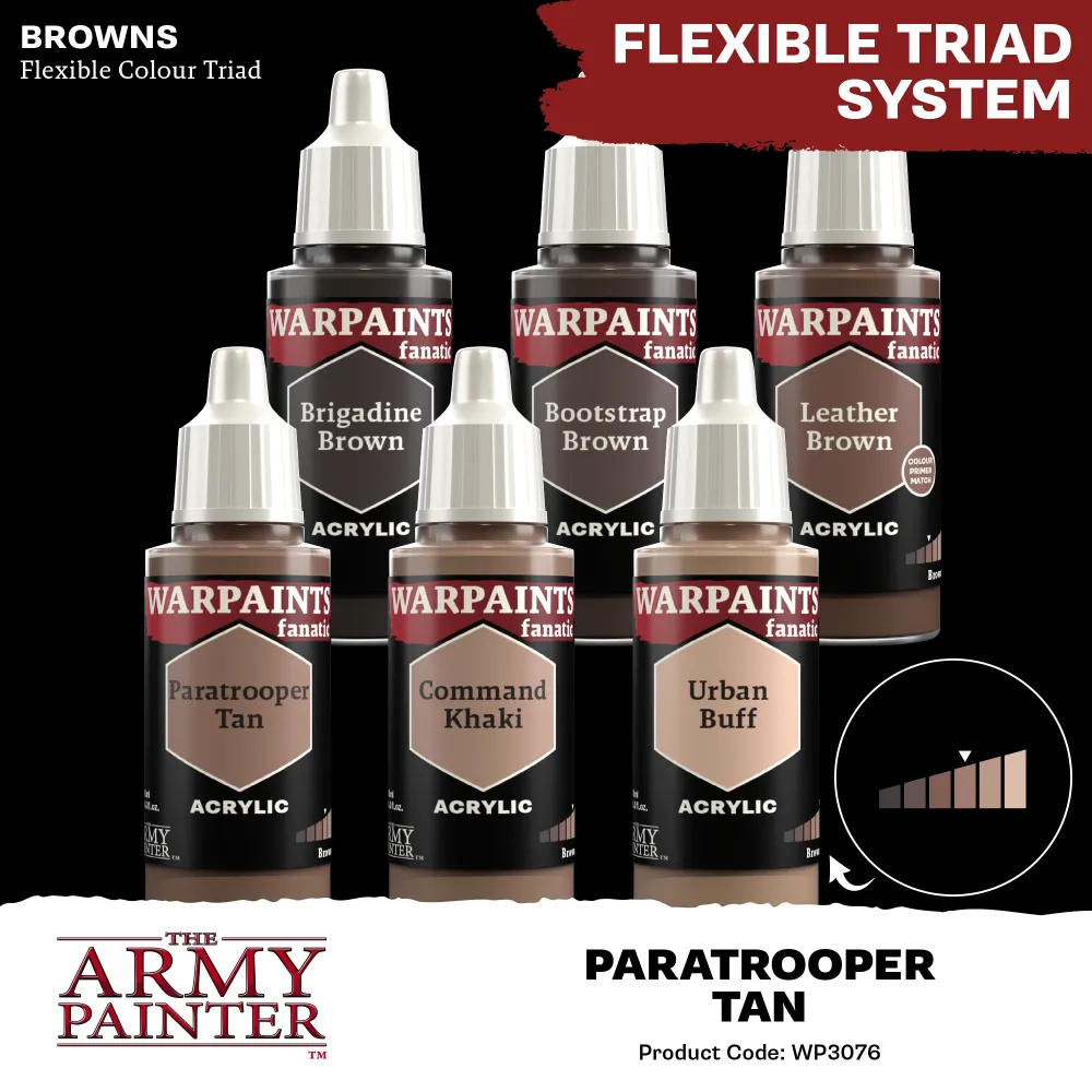 Army Painter: Warpaints Fanatic - Paratrooper Tan