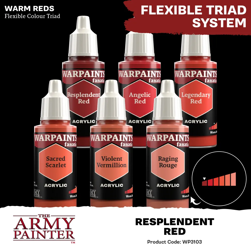 Army Painter: Warpaints Fanatic - Resplendent Red