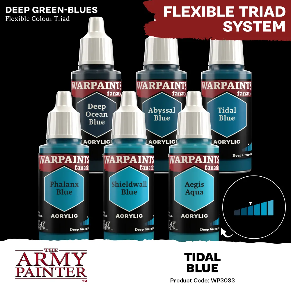 Army Painter: Warpaints Fanatic - Tidal Blue