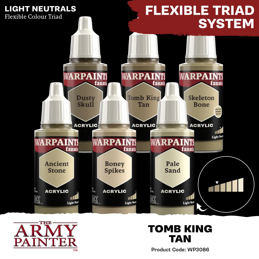 Army Painter: Warpaints Fanatic - Tomb King Tan