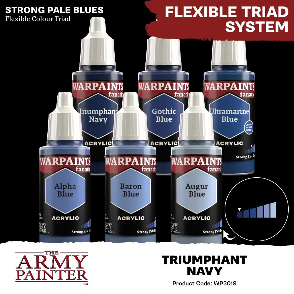 Army Painter: Warpaints Fanatic - Triumphant Navy