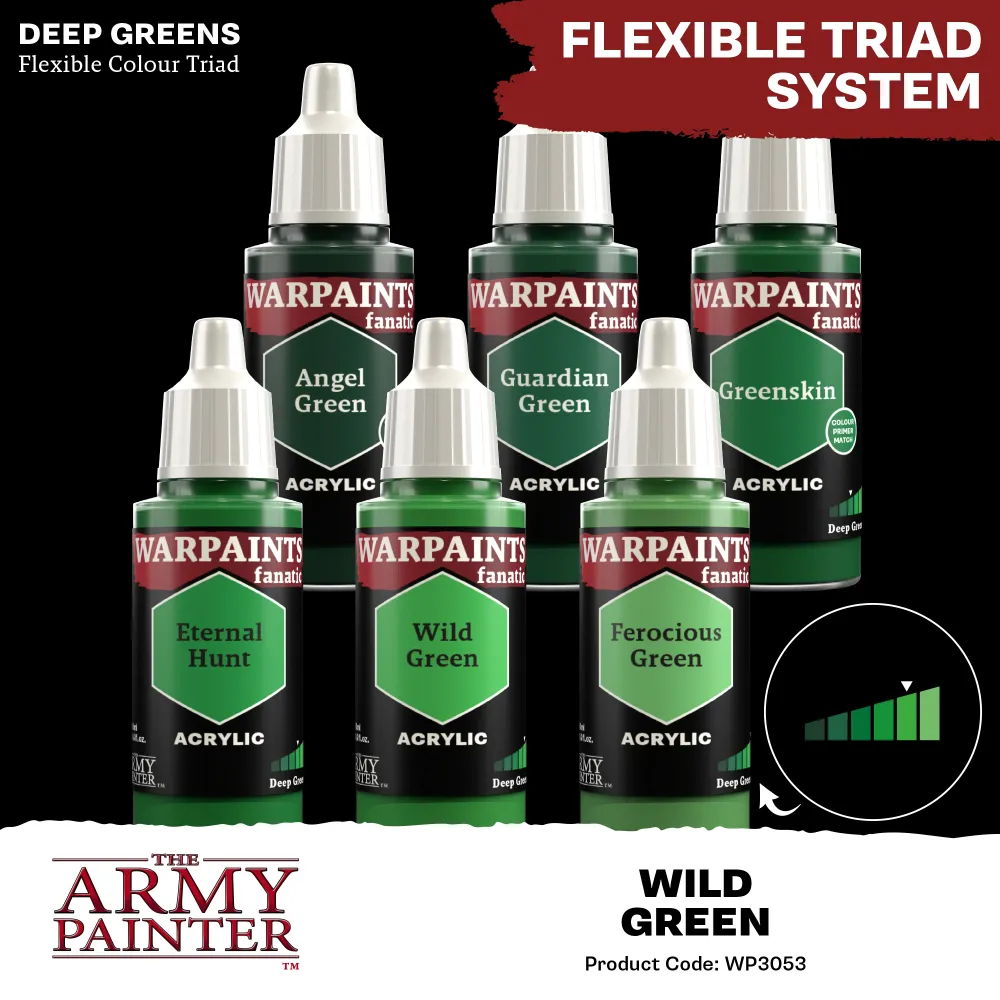 Army Painter: Warpaints Fanatic - Wild Green