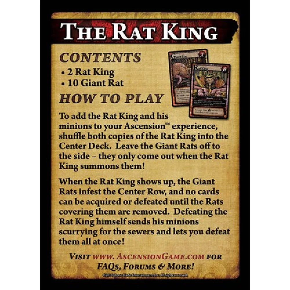 Ascension: Rat King Theme Pack