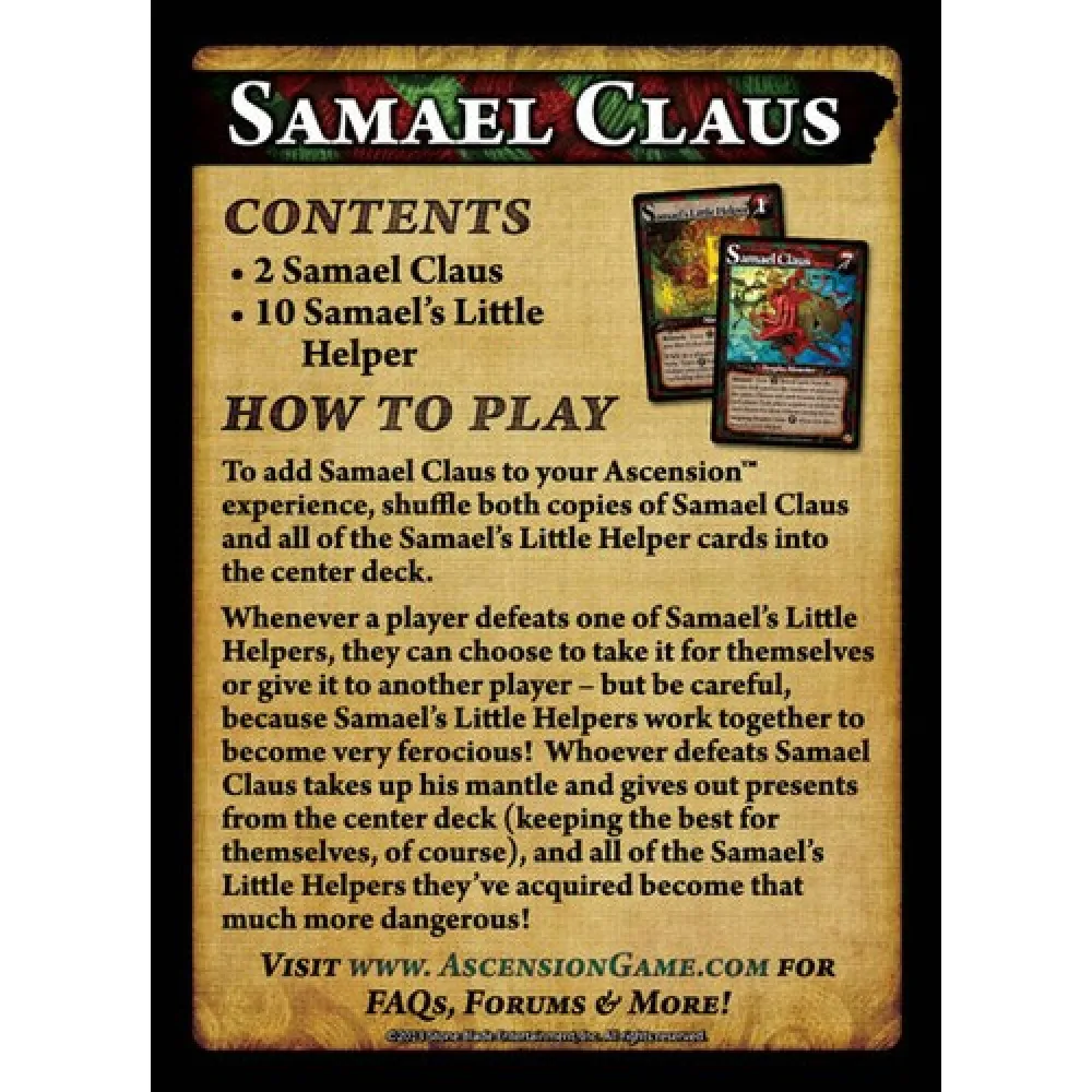 Ascension: Samael Claus Theme Pack