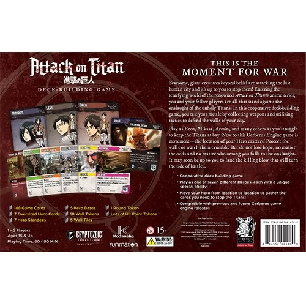 Attack on Titan: Deck-Building Game