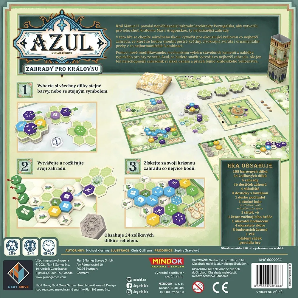 Azul: Zahrady pro královnu