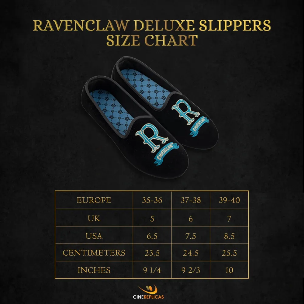 Harry Potter Slippers - Ravenclaw