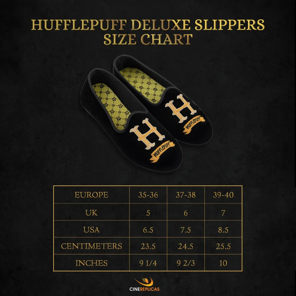Harry Potter Slippers - Hufflepuff