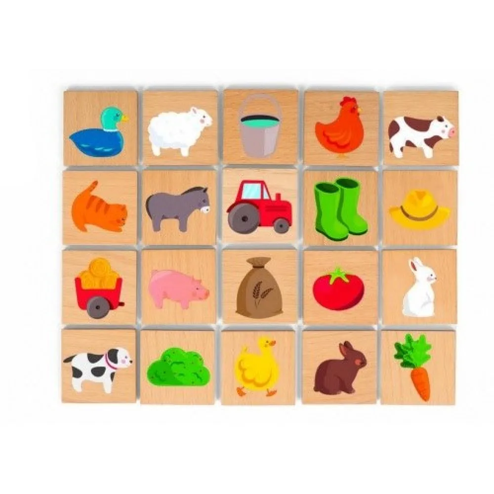 Barnyard Memory Game
